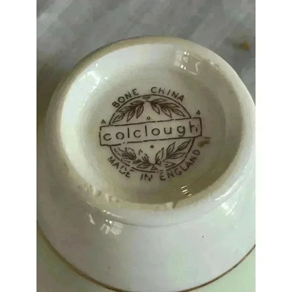 Colclaugh Bone ChinaTeacup pale‎ green